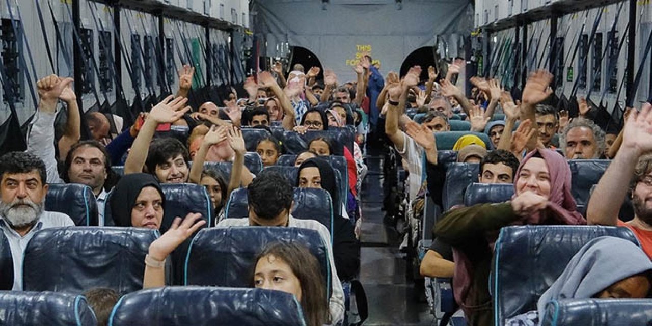 Sudan'dan 101 Türk vatandaşı daha getirildi