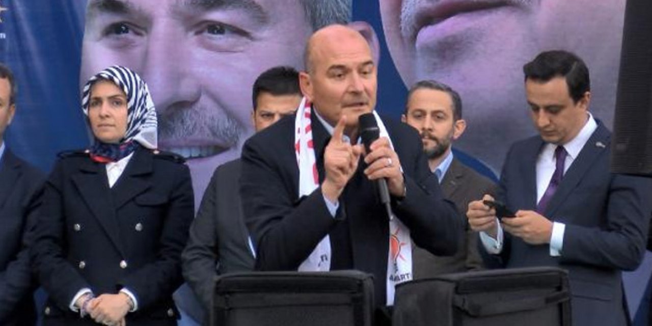 Soylu: Türkiye'ye büyük bir tezgah hazırlıyorlar