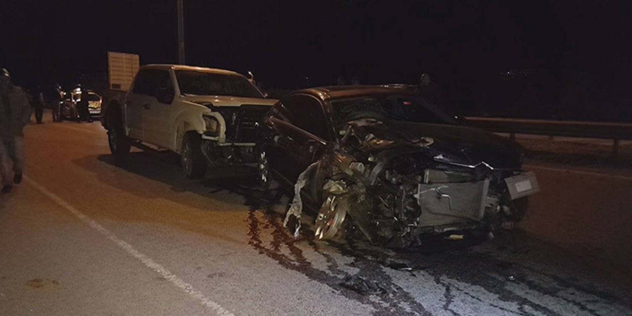 Edirne’de 3 araç trafik kazasına karıştı: 1 ölü