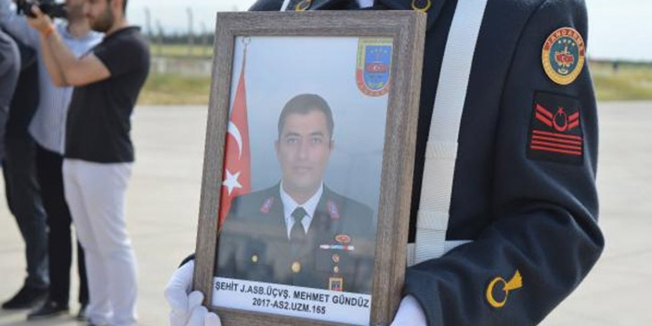 Şehit astsubay, memleketine uğurlandı