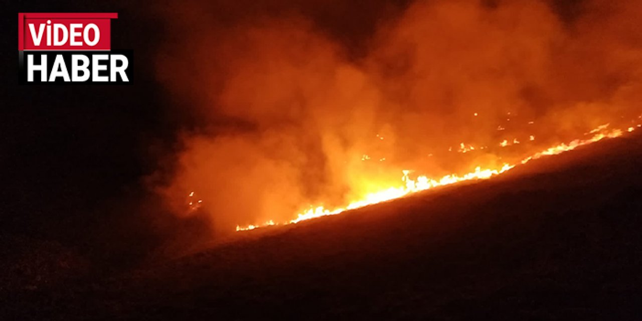 Bodrum’da yangın paniği