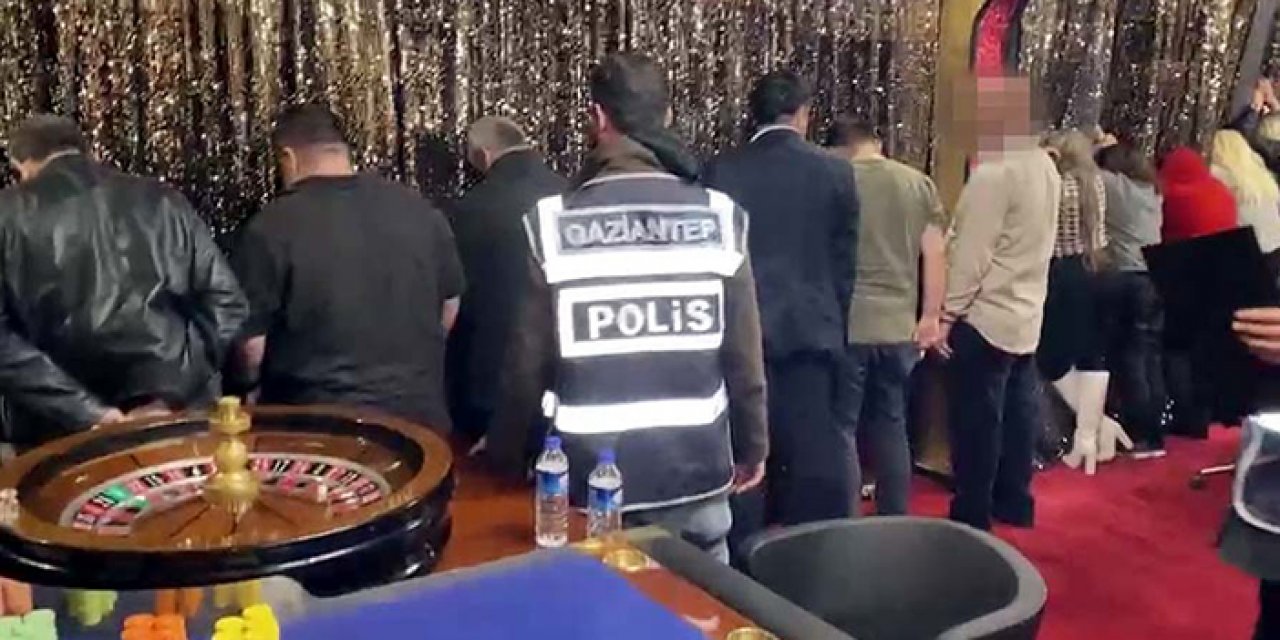 Gaziantep’te kumar operasyonunda 10 gözaltı