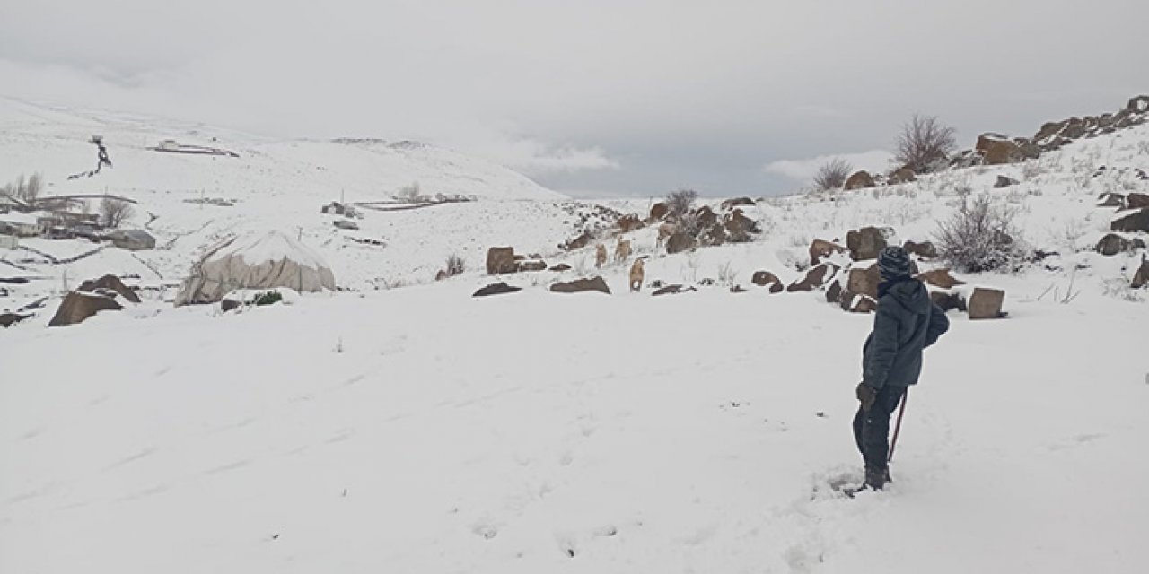 Bingöl ve Batman’da kar Diyarbakır’da dolu etkili oldu
