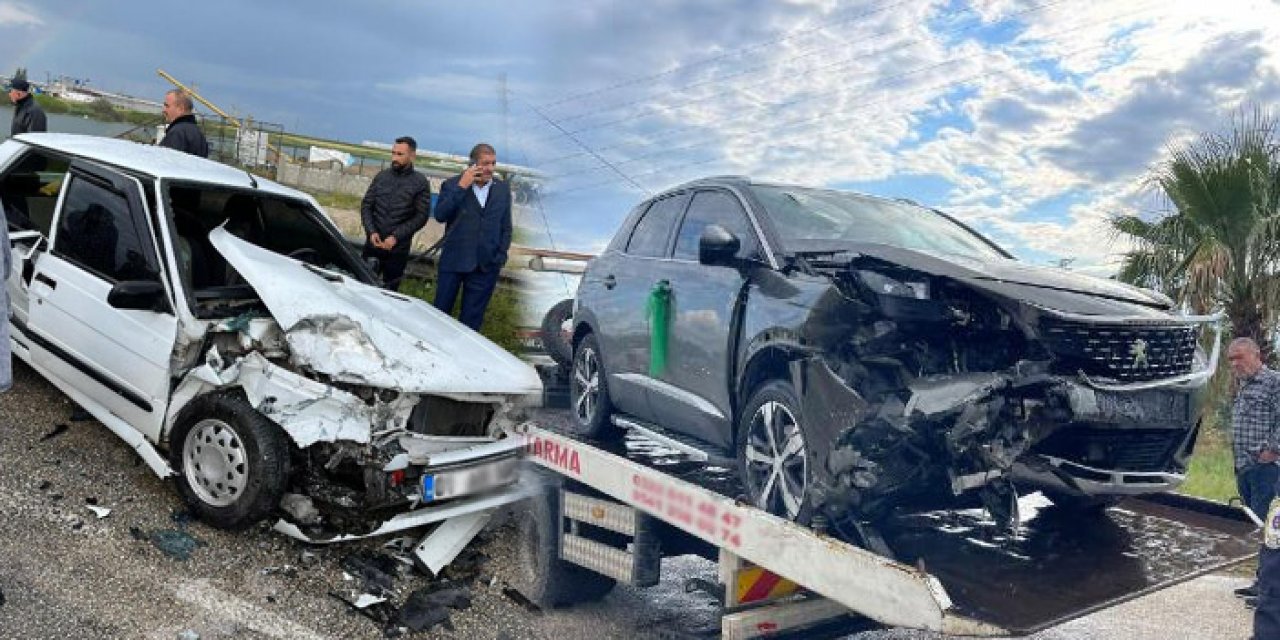 3 otomobilin karıştığı kazada 11 kişi yaralandı