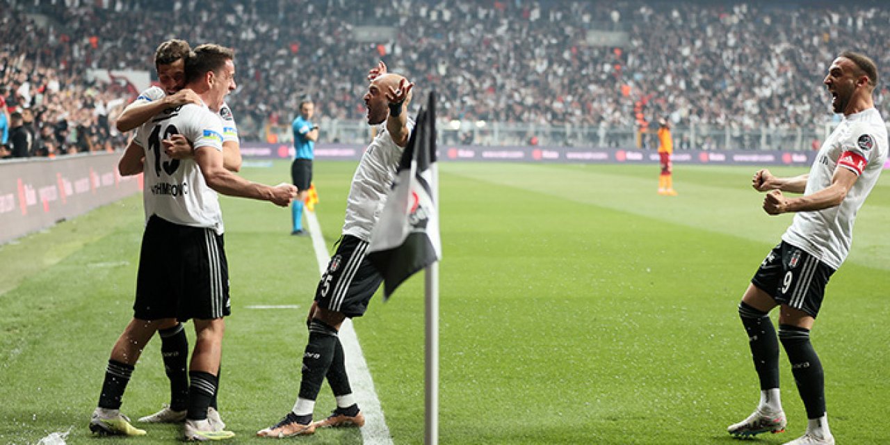 Derbide 3 puanı aldı: Beşiktaş - Galatasaray 3-1
