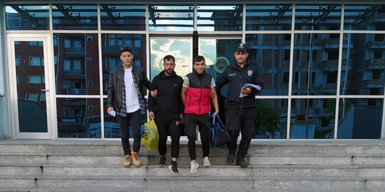 Edirne'de gaspçılar tutuklandı