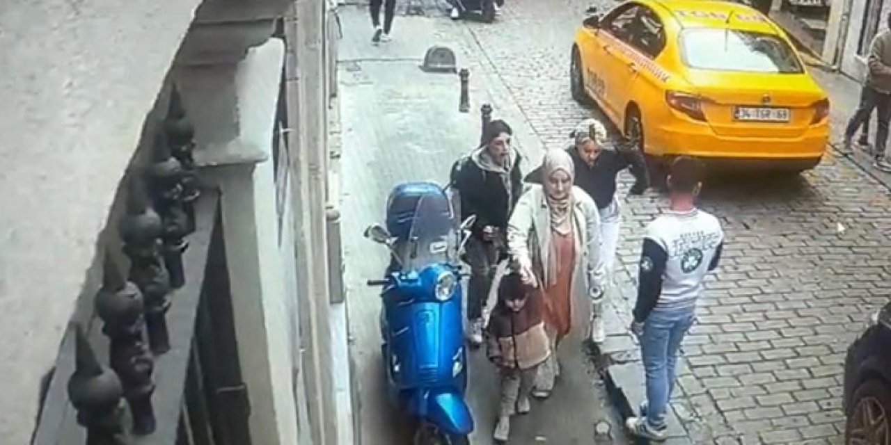 Güpegündüz yol ortasında hırsızlık