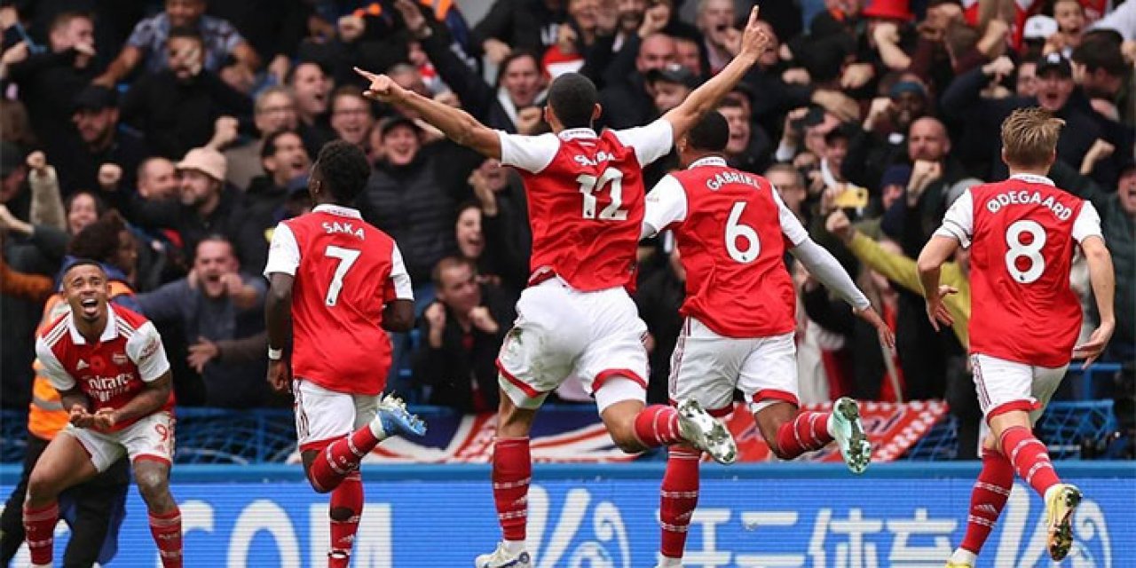 Londra derbisini kazanan Arsenal