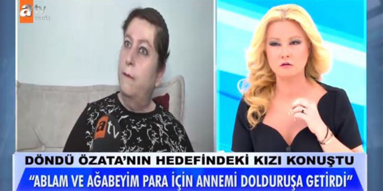 “Kızım beni dolandırdı”