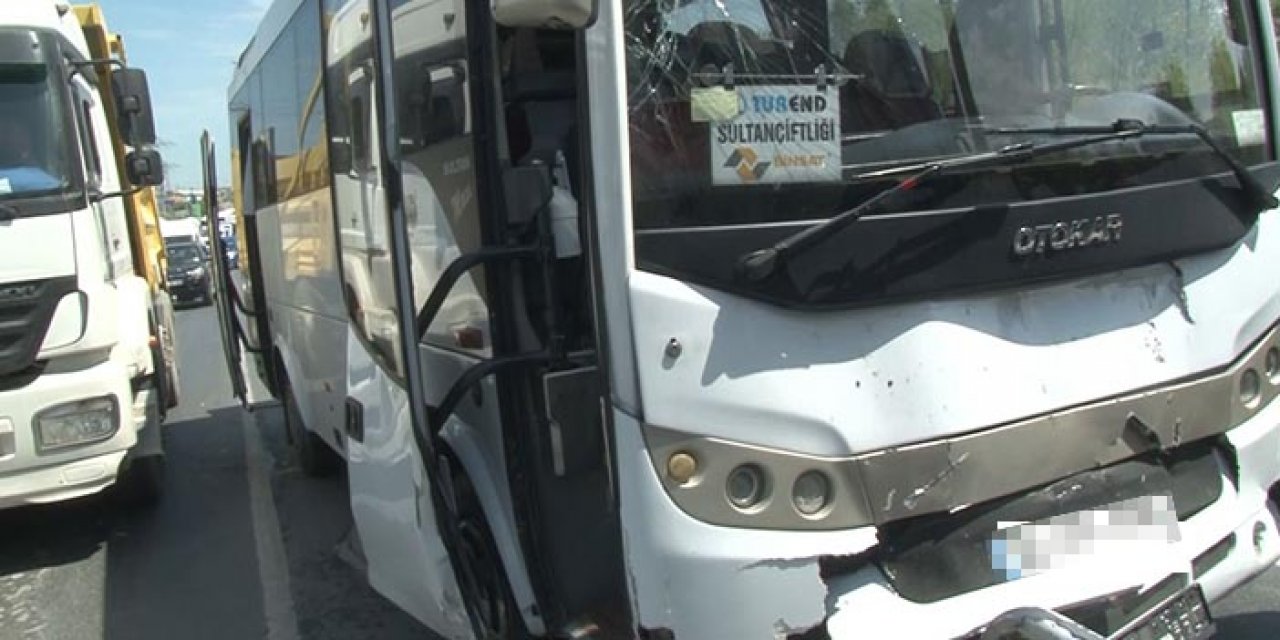 İstanbul’da korkutan kaza: 9 yaralı