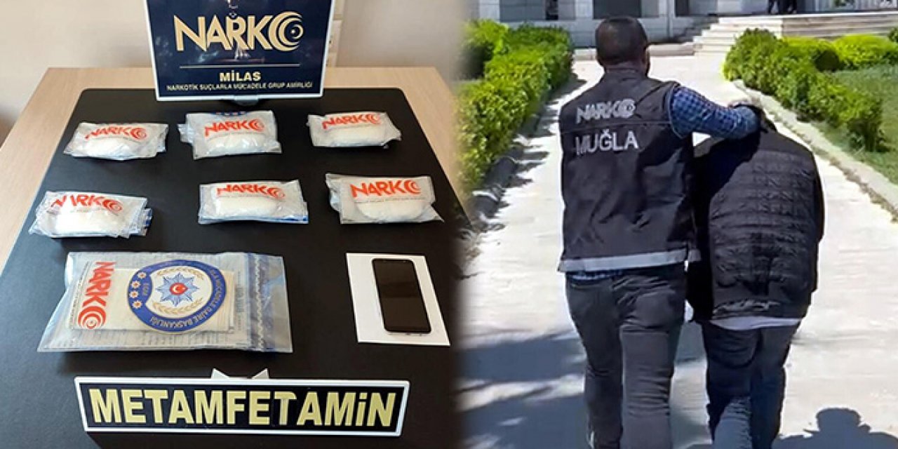 Yüklü miktarda uyuşturucu ile yakalanan şüpheli tutuklandı
