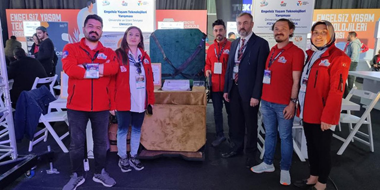 Engelli hasta yatağı Teknofest’te birinci oldu