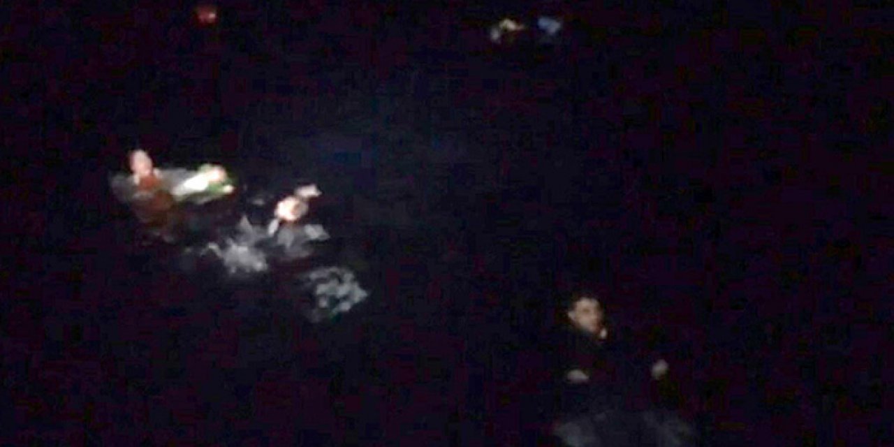 Yunanistan'ın geri ittiği tekne battı; 1 ölü, 2 kayıp