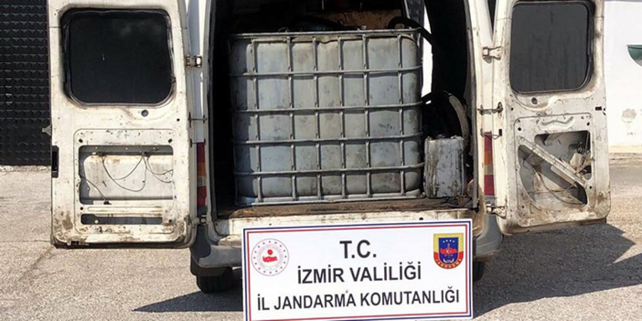 Akaryakıt üretiminde kullanılacak 2,5 ton atık yağ ele geçirildi