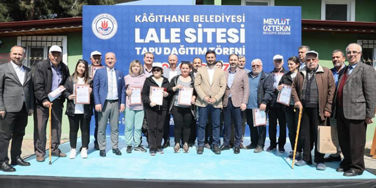 30 yıldır bekledikleri tapularına kavuştular