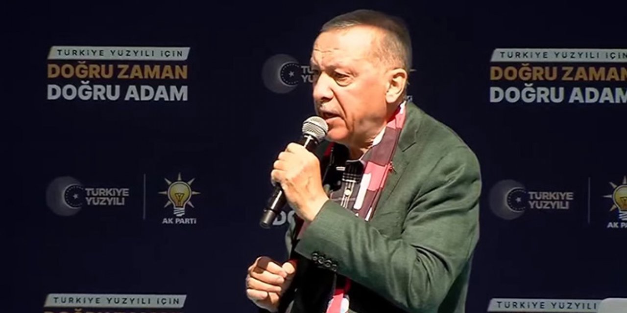 Cumhurbaşkanı Erdoğan Van'da konuştu