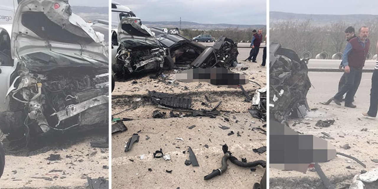 Kahramankazan'da feci kaza: 1 ölü 3 yaralı