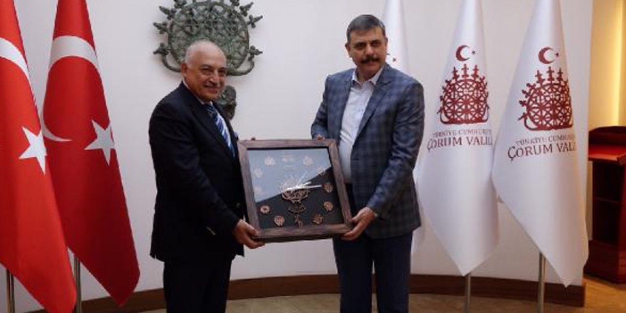 TFF Başkanından Çorum’a ve Çorum FK’ya ziyaret