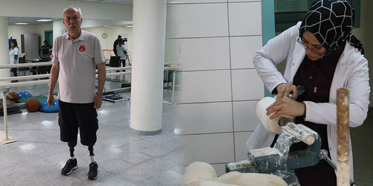 Çankaya'da gazileri hayata bağlayan laboratuvar