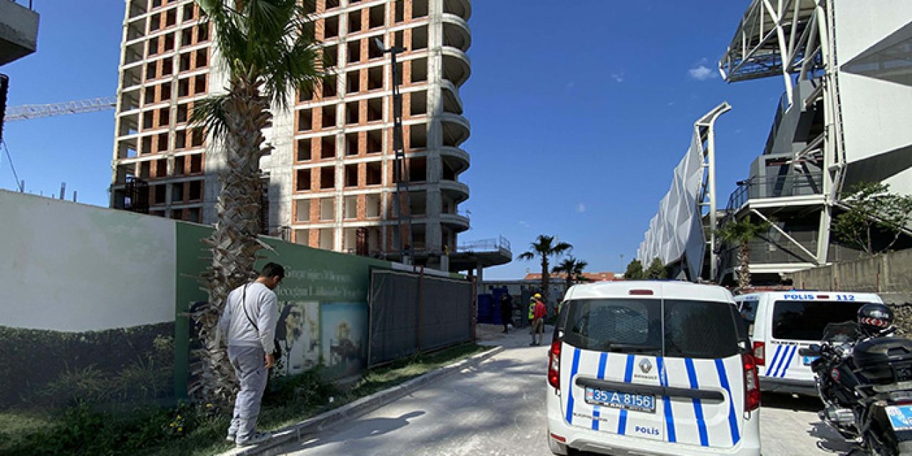 İnşaat işçisi çalıştığı inşaatta öldü