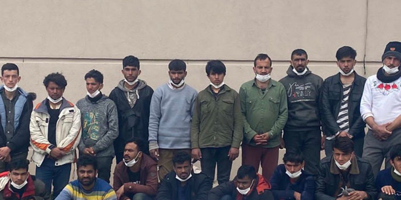 Elazığ’da kaçak göçmen operasyonu: 35 kişi yakalandı