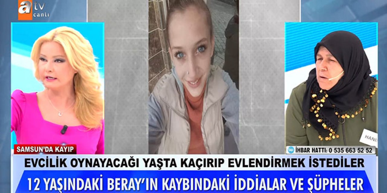 Müge Anlı Beray nerede? 12 yaşındaki Beray’a ne oldu?