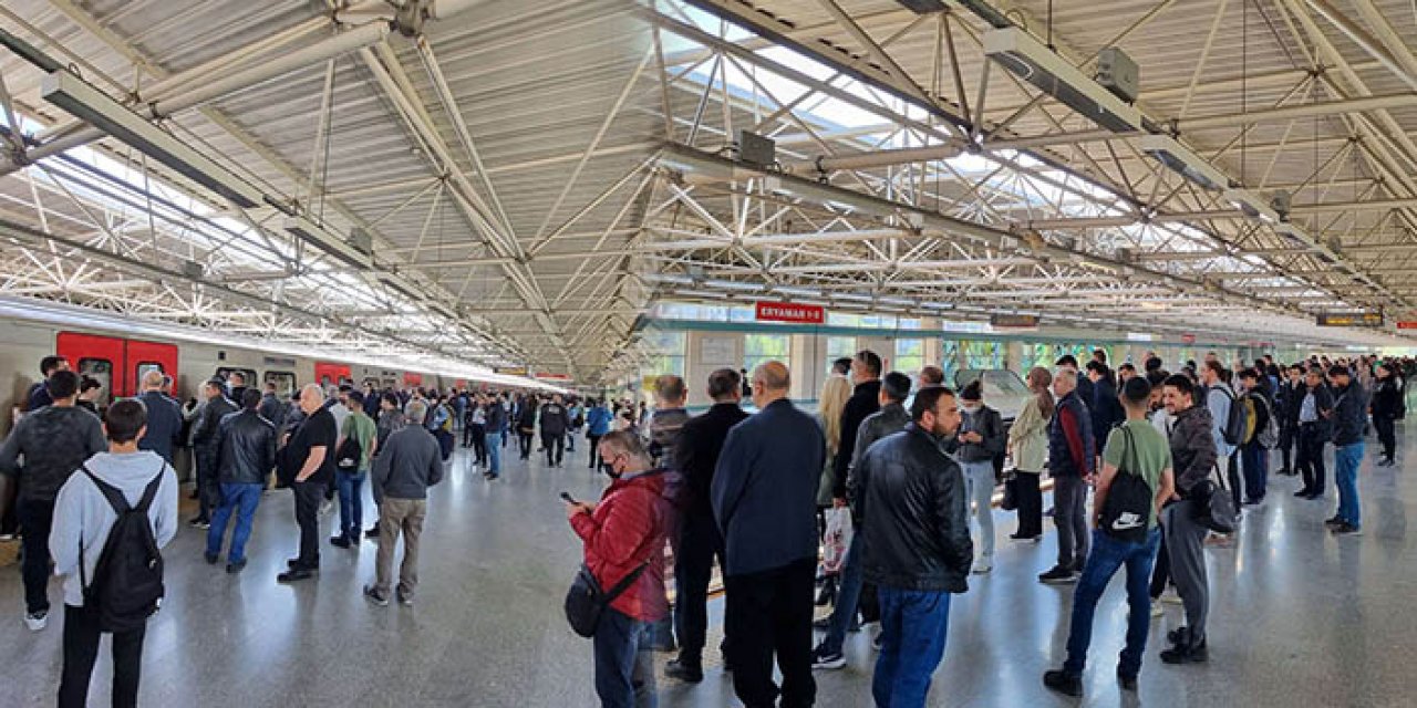 Servis dışı metroda tansiyon yükseldi