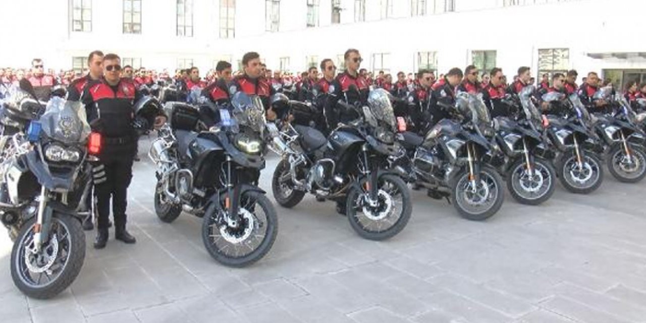Motosikletli Göreve Geçiş Töreni düzenlendi