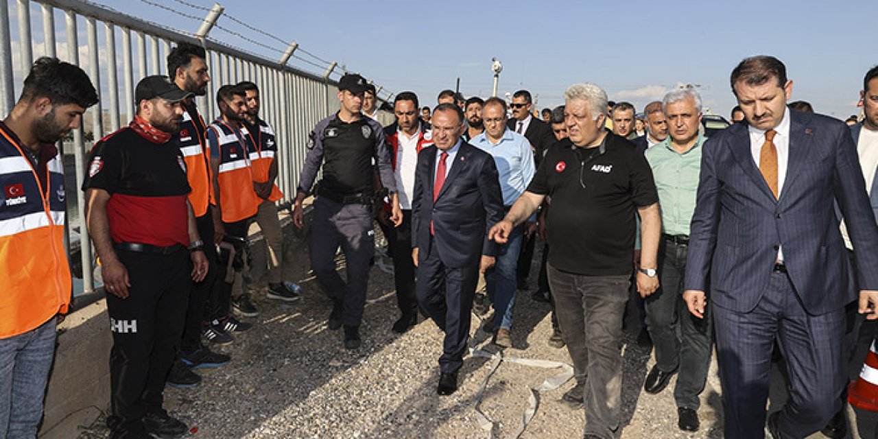 Bozdağ, Tunç'un bulunması için arama çalışmalarını inceledi