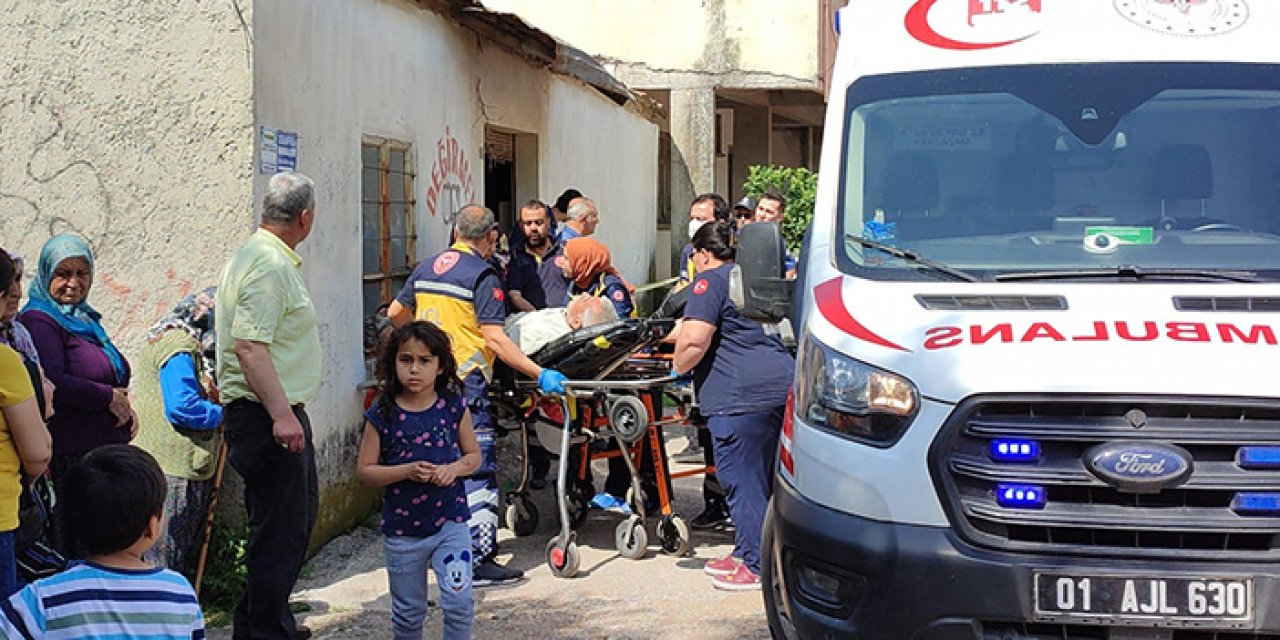 Temizlemek istediği değirmen taşının altında kaldı