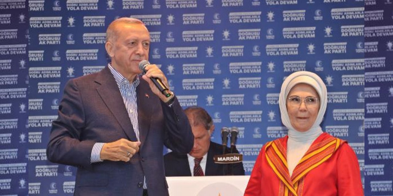 Erdoğan Mardin'de halka seslendi