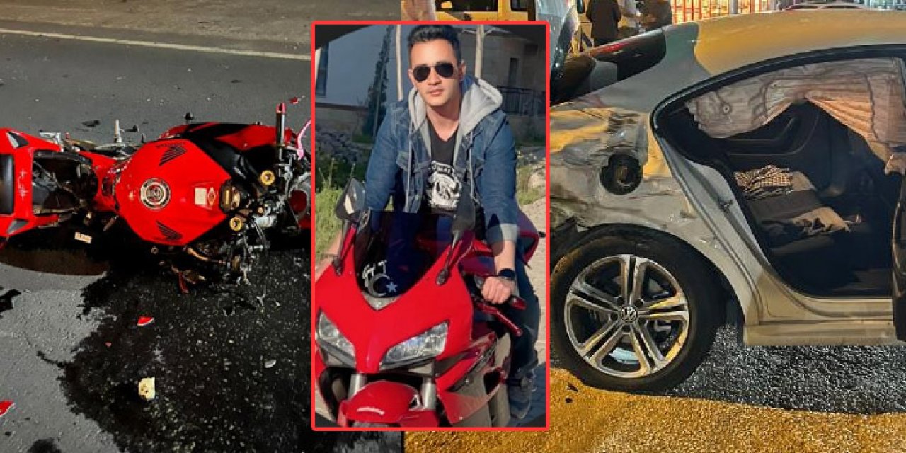 21 yaşındaki motosikletli kaza sonucu hayatını kaybetti