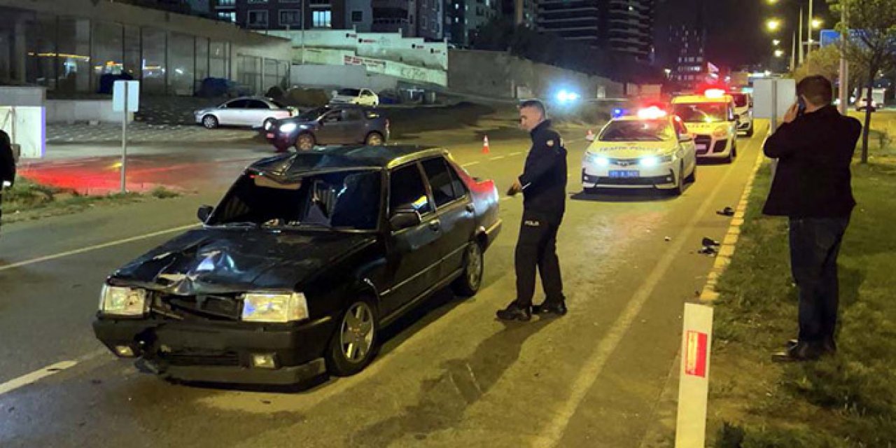 Karşıya geçerken araba çarptı: Yaşamını yitirdi