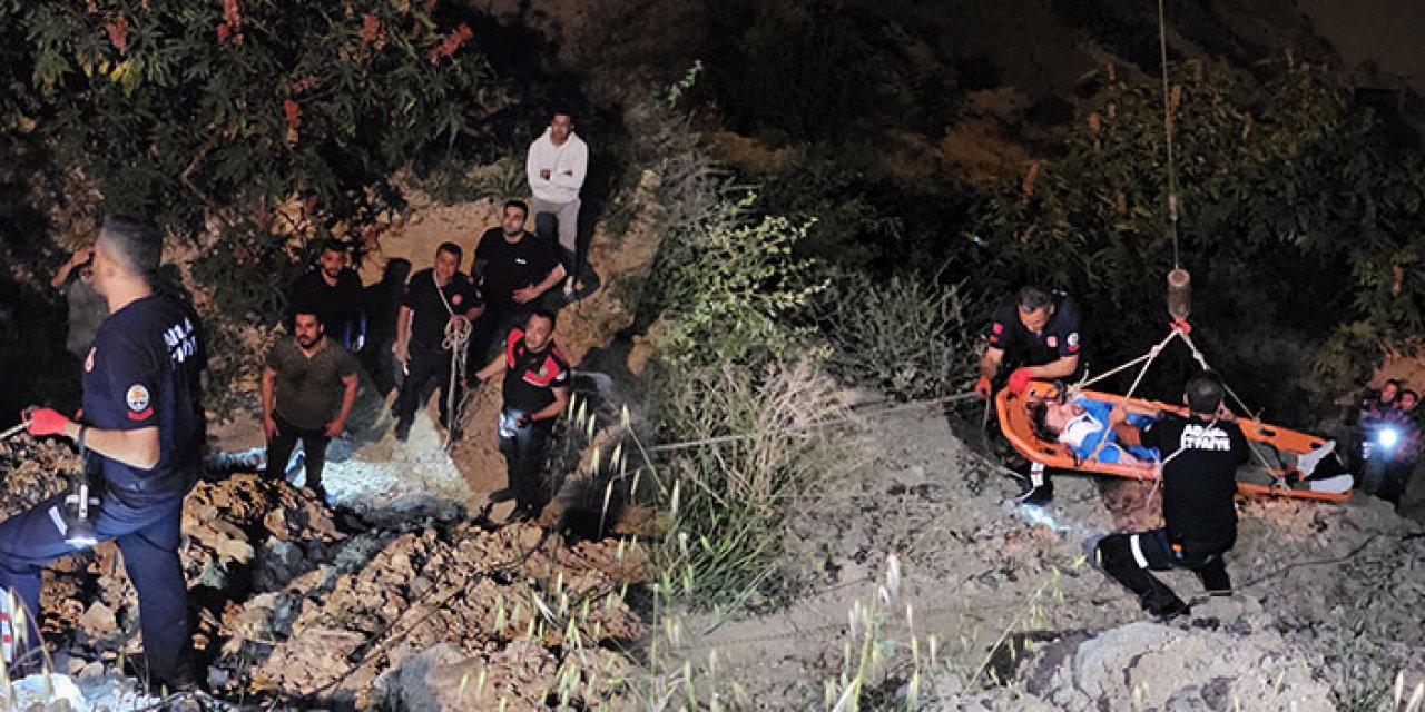 Adana'da kayıp olarak aranan adam uçurum kenarında bulundu