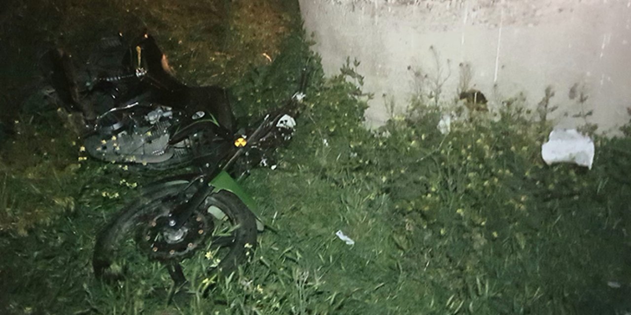 Ankara’da motosiklet su kuyusuna çarptı: 1 ölü 1 yaralı