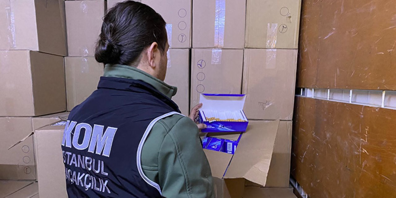 Kaçak tütün operasyonu: 1 ton 450 kilo ele geçirildi