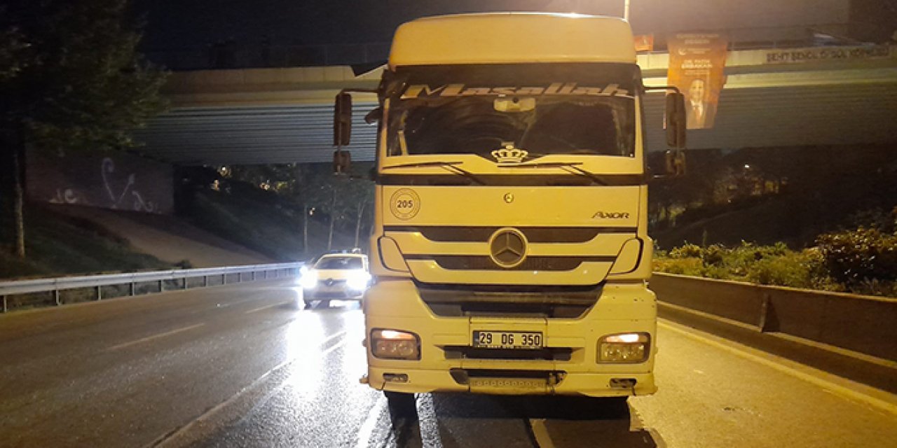 TEM’de kaza: Yolun karşısına geçmek isterken canından oldu