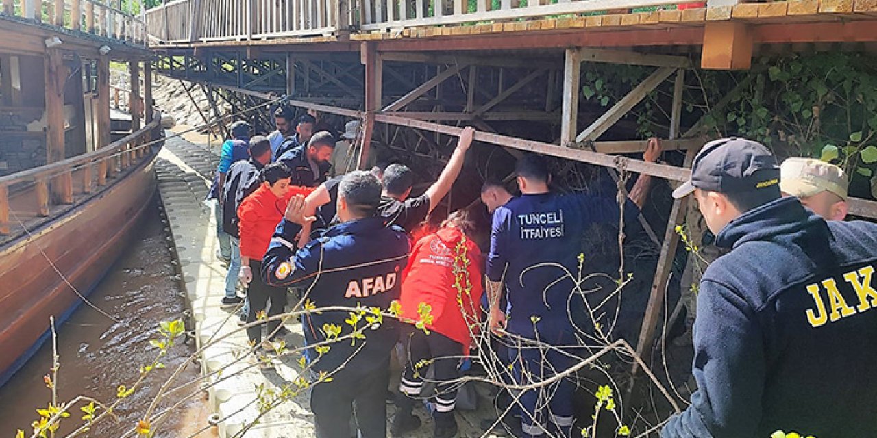 Munzur Çayı’nda kaybolan son gençte bulundu