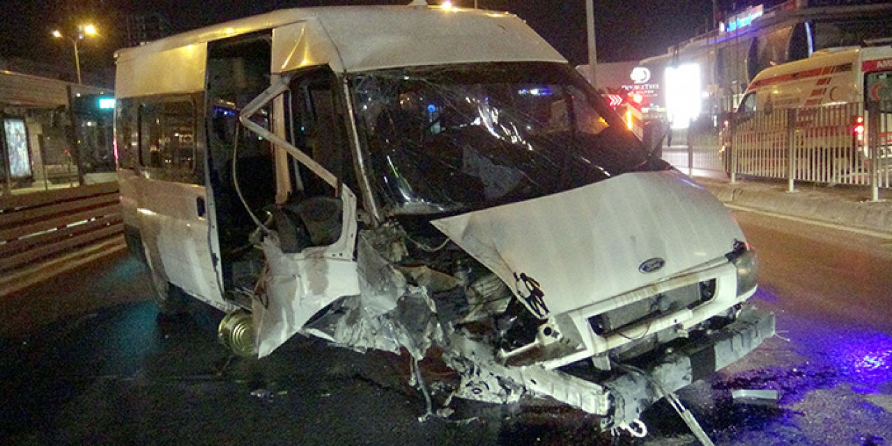 Uykusuz sürücü canından oluyordu