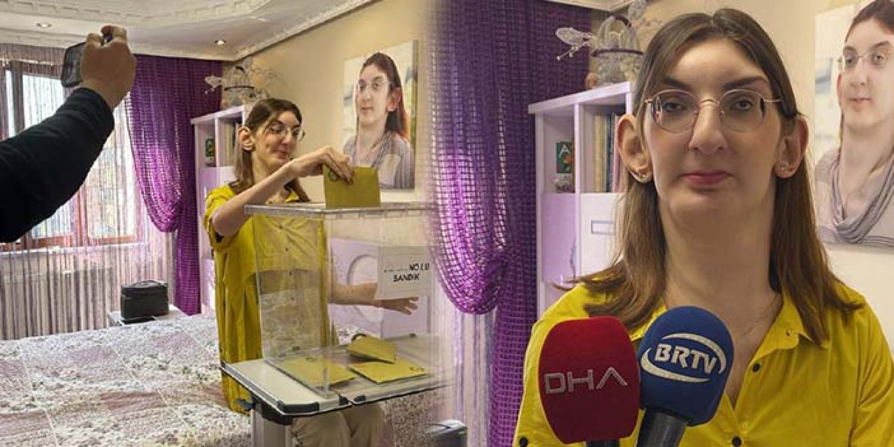 Dünyanın en uzun kadını oyunu evinde kullandı