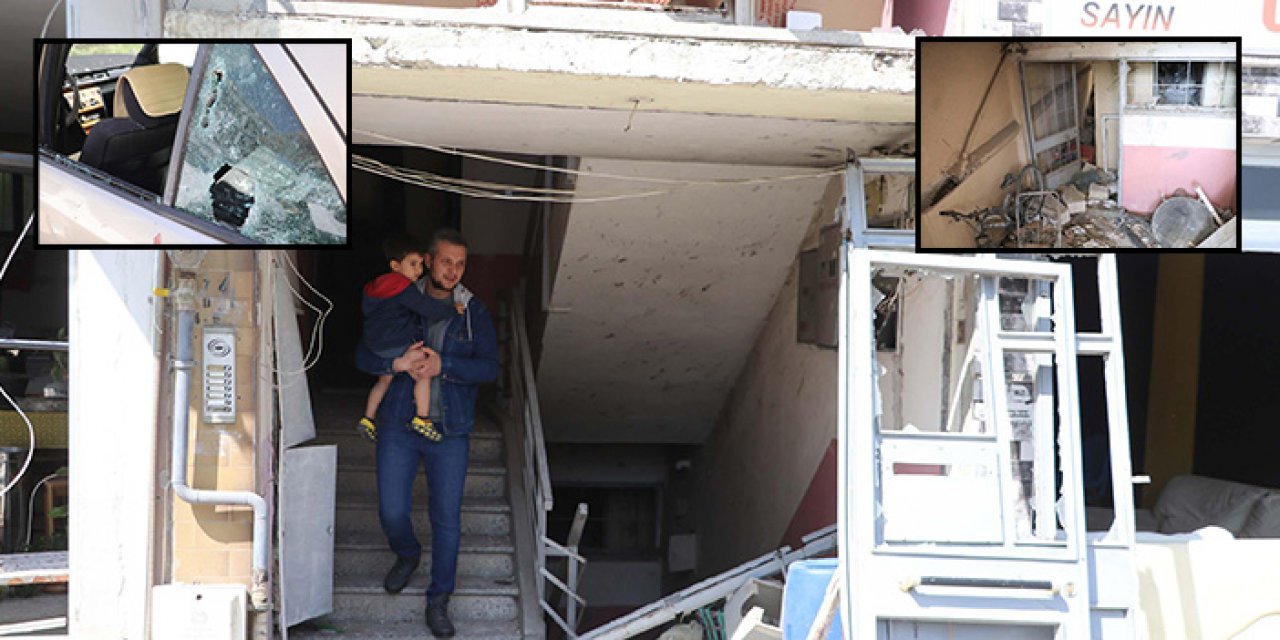 Denizli'de 5 katlı binada patlama meydana geldi