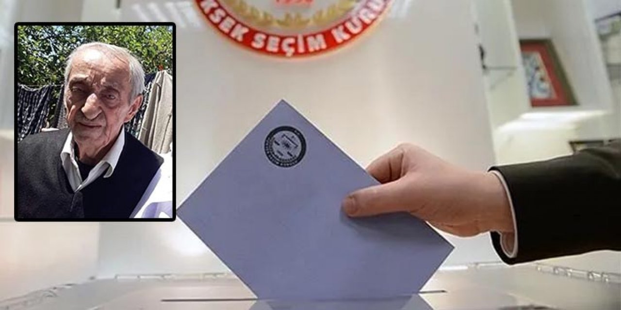 Oy kullanırken kalp krizi geçirip öldü