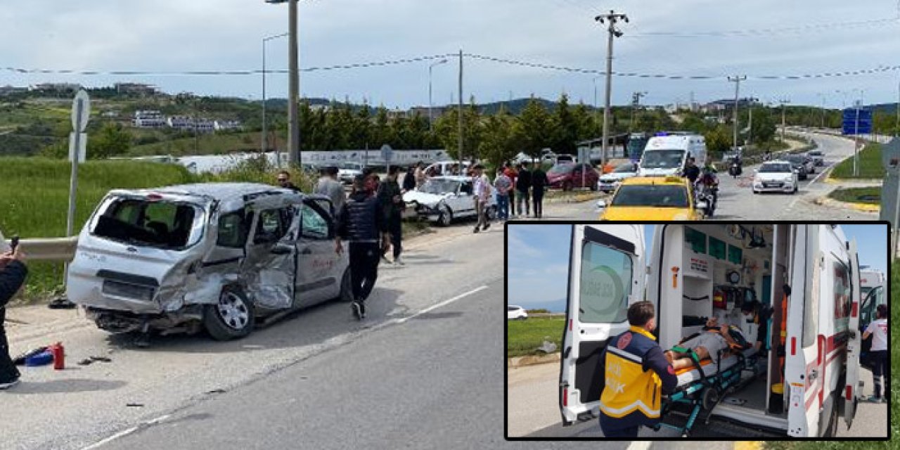 Kocaeli'de zincirleme kaza: 4 yaralı