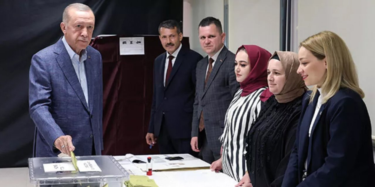Erdoğan’ın oy kullandığı sandığın sonuçları açıklandı