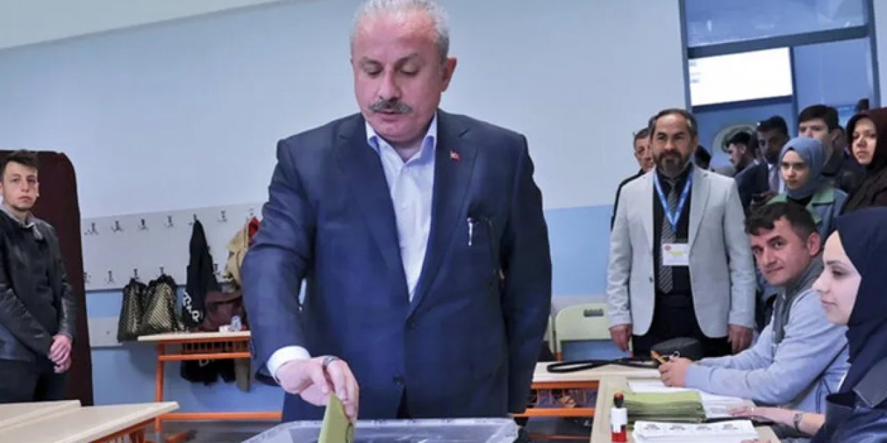 Mustafa Şentop’un sandığından Erdoğan çıktı