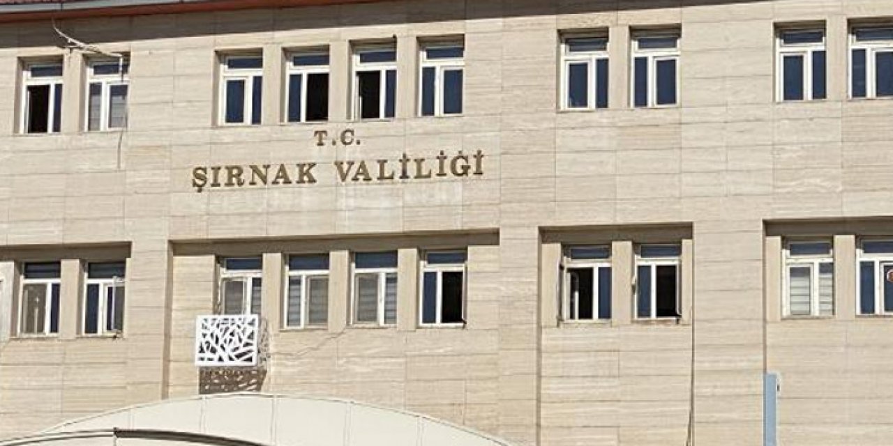 Şırnak'ta 14 bölge 'Geçici Özel Güvenlik Bölgesi' ilan edildi