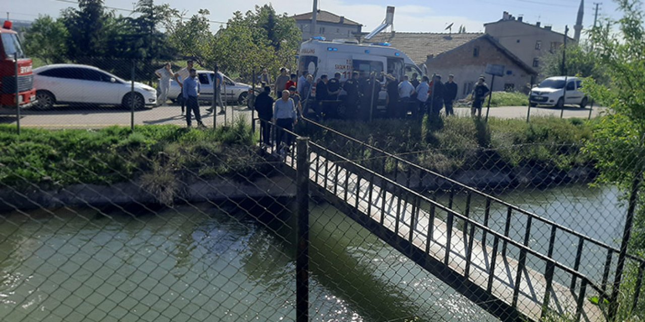 Sulama kanalına düşen 8 yaşındaki çocuk, yaşamını yitirdi