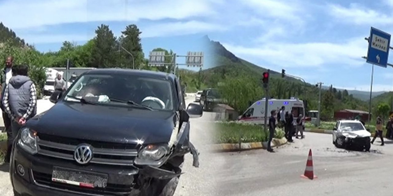 Tokat’ta kamyonet ile otomobil çarpıştı: 7 yaralı