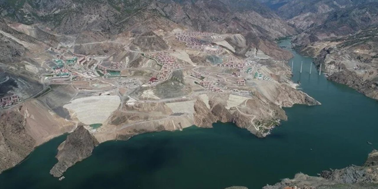 Yusufeli Barajı'nda su seviyesi 134 metreyi aştı