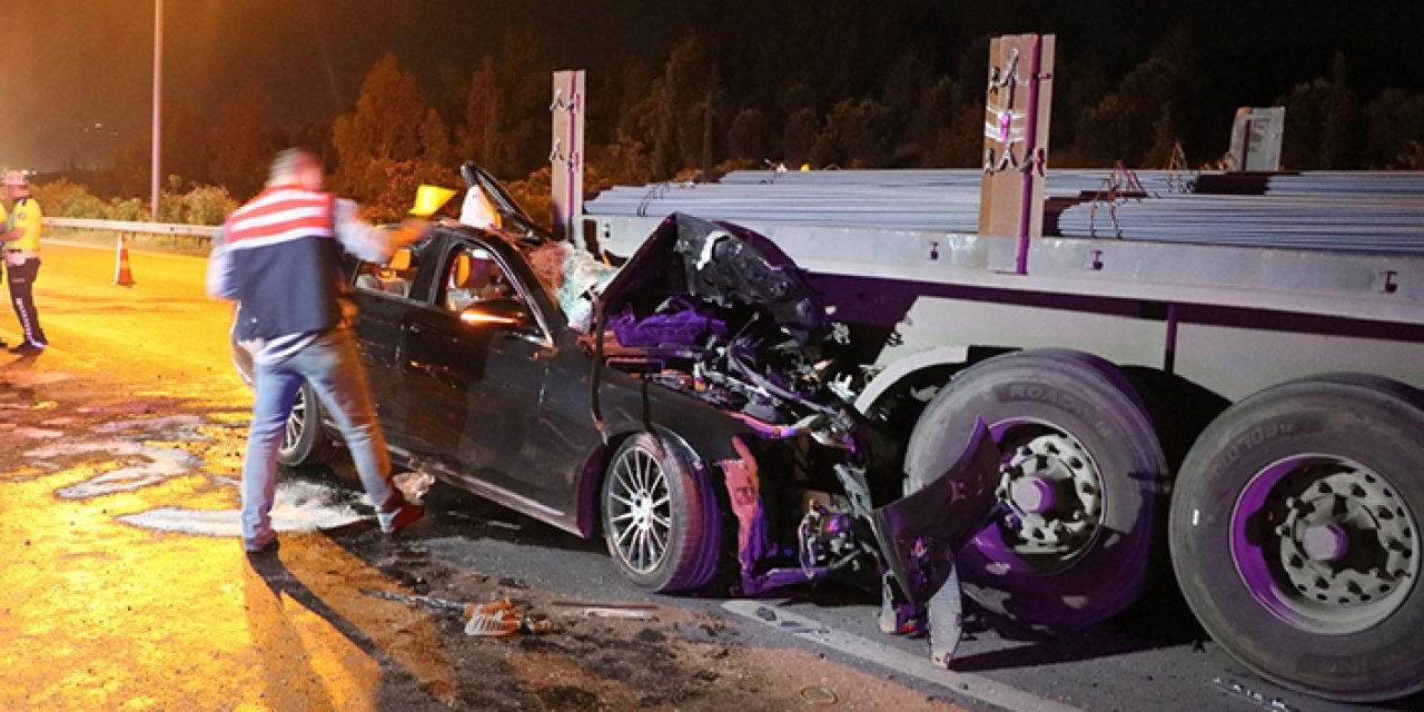 İzmir’de korkunç kaza: 1 ölü
